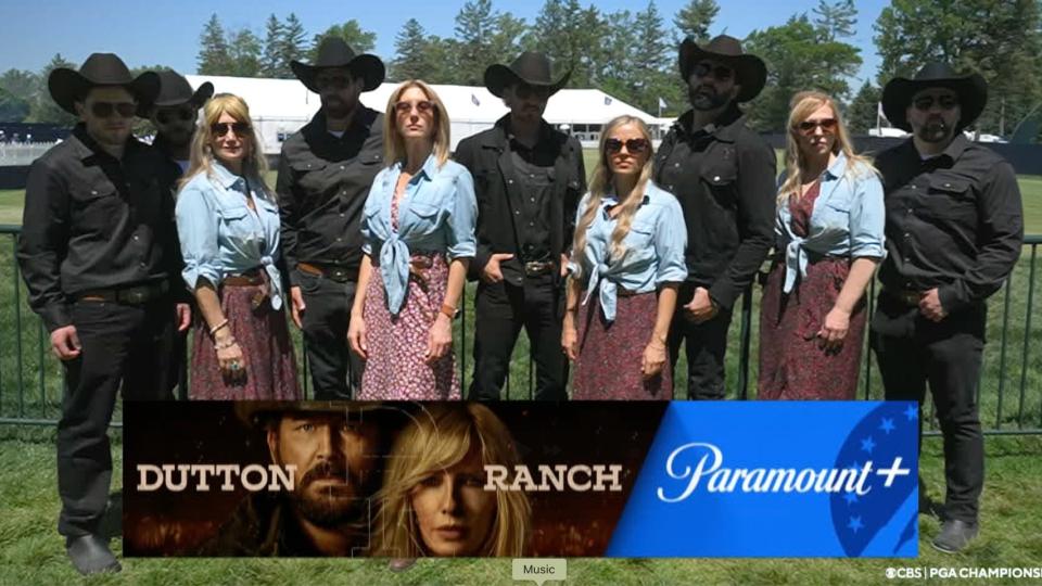 Beth and Rip Lookalikes at PGA Championship
